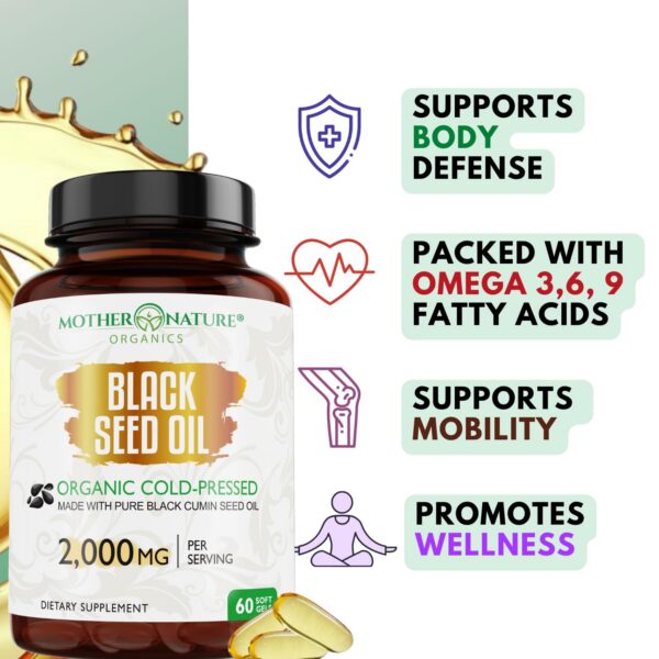 Frasco de aceite y etiqueta