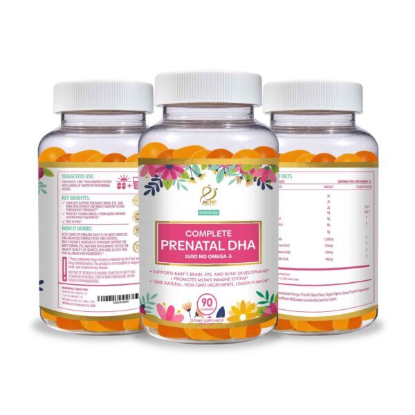 Vista general del producto ACTIF Prenatal DHA