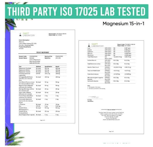 uso diario gomitas magnesio adndale