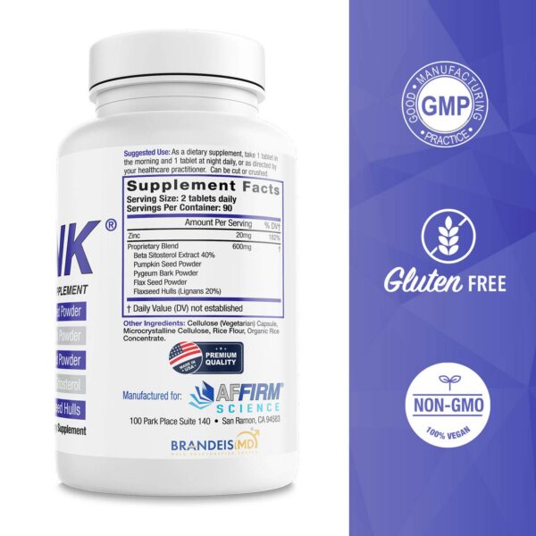 AFFIRM Science Spunk frasco en estante