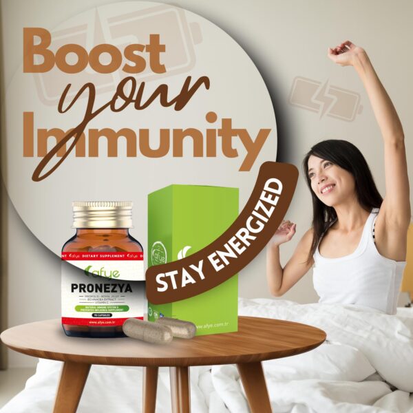 Suplemento afye PRONEZYA componentes naturales para salud inmune