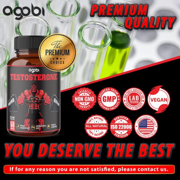 Rótulo de agobi testosterona
