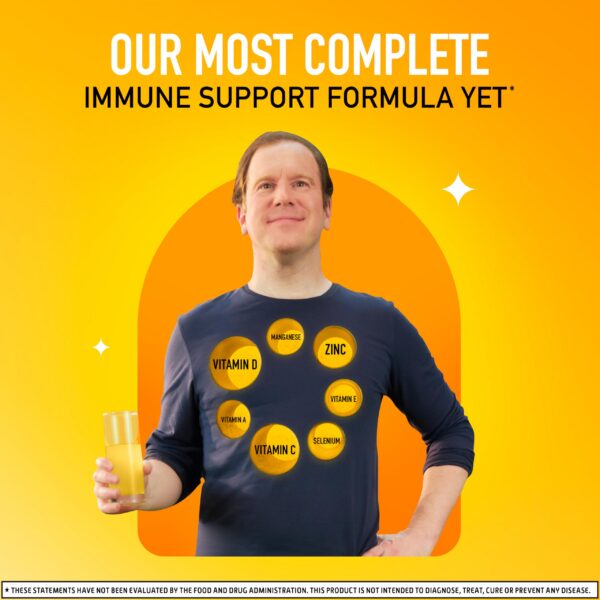 Frasco y etiqueta en exhibición