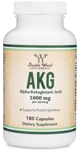 Suplemento AKG Alpha Ketoglutaric ácido por Double Wood