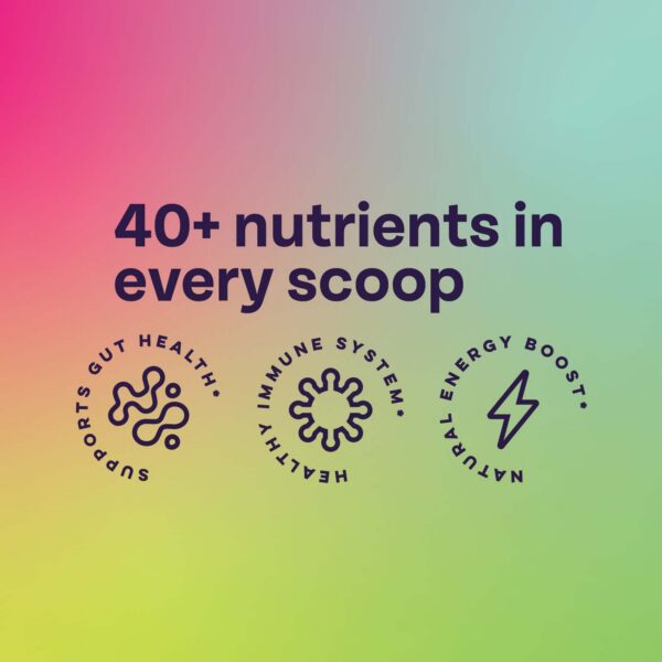 Alani Nu polvo verde vegano y sin gluten