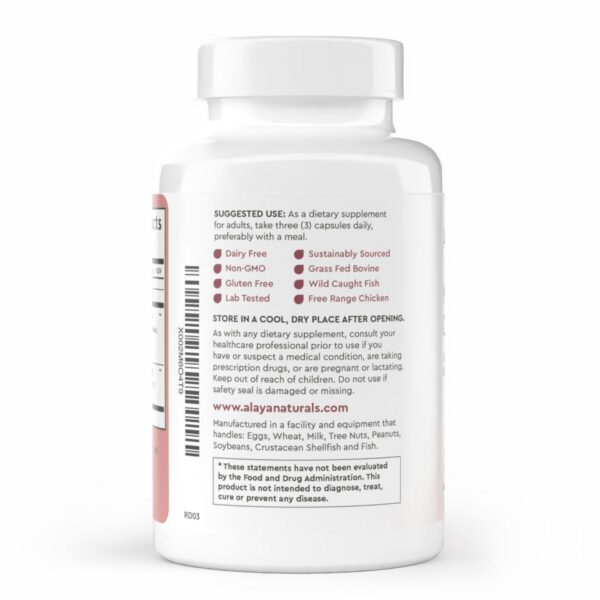 Presentación de 120 cápsulas