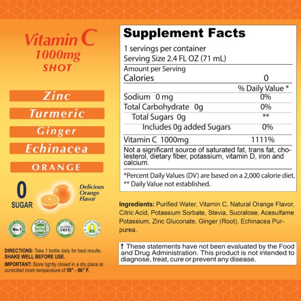 Etiqueta de sabor naranja