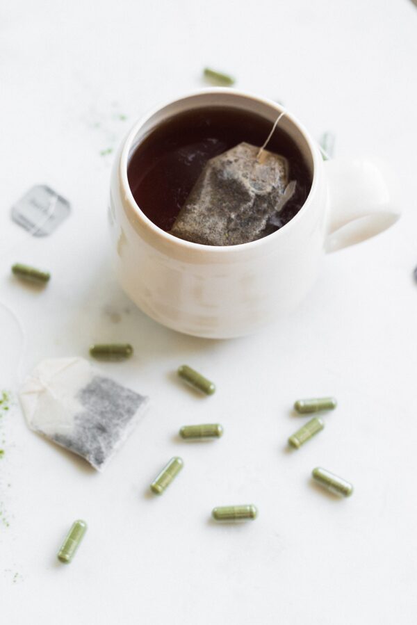 Alfalfa orgánica PINES cápsulas y tabletas verdes