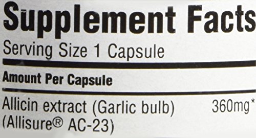 Allimultra cápsulas suplemento herbal ajo concentrado