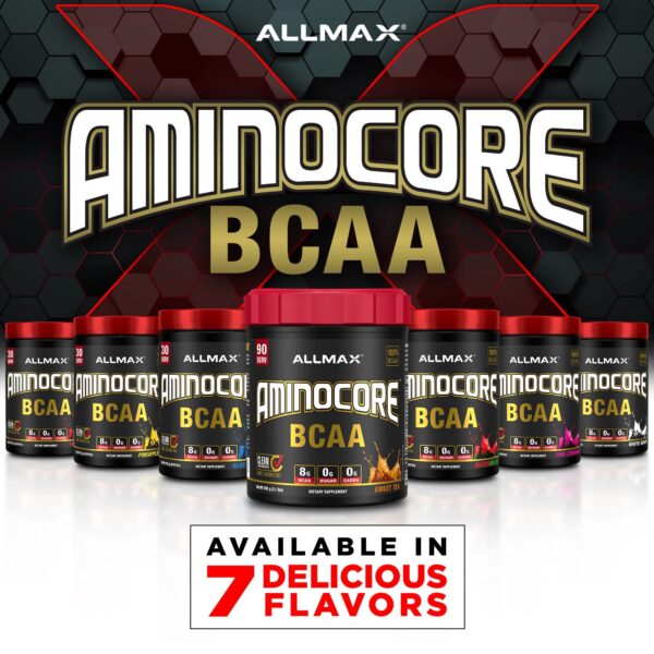 Frente del envase ALLMAX AMINOCORE