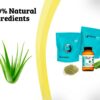 aloe vera dr wakde suplemento natural hierba pura bolsa y botella