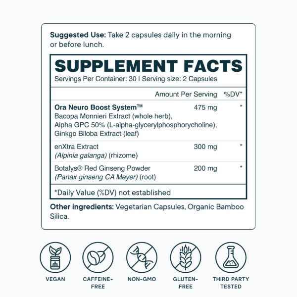 Alpha GPC y EnXtra para enfoque mental