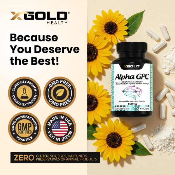 Detalle de ingredientes de Alpha GPC