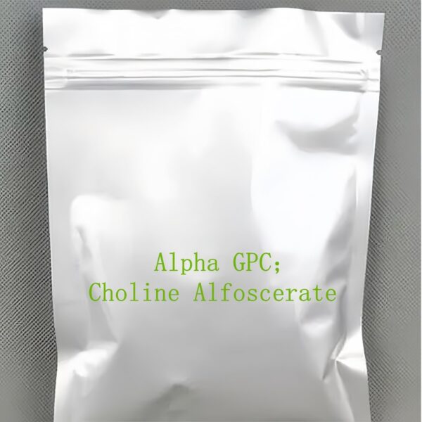 Muestra del polvo Alpha GPC para medición