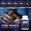 ALPHA LION Night Burn suplemento quemador de grasa