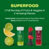 Amazing Grass 60 tabletas efervescentes superalimentos para inmune