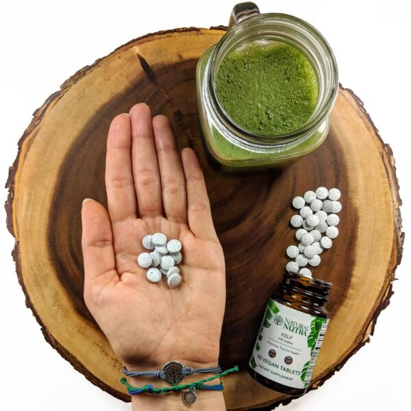 Amber glass bottle packaging close-up