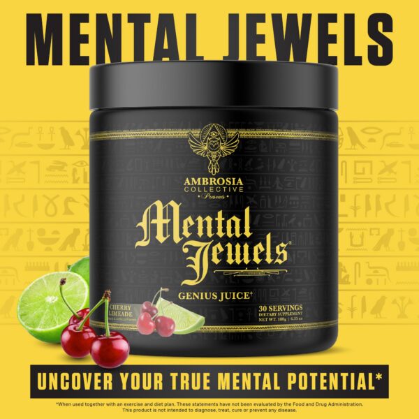 Version 1.0.0 Ambrosia Mental Jewels sabor lima cereza