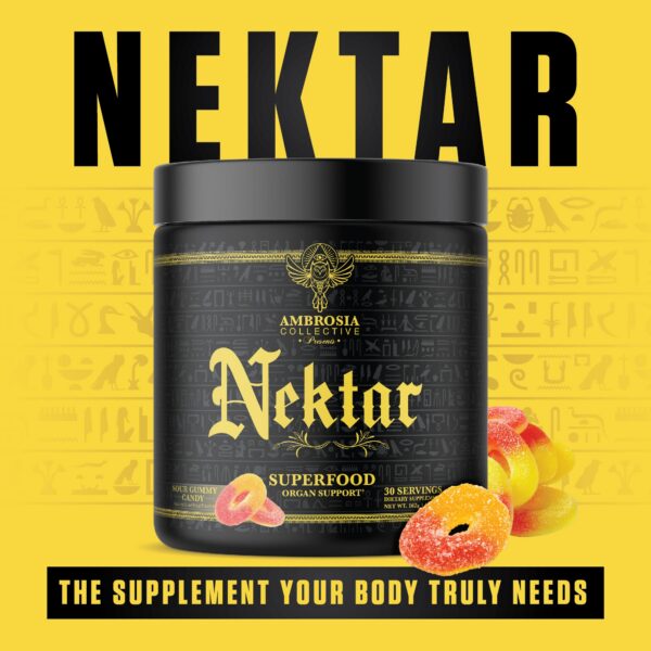 Version 1.0.0 Frasco Ambrosia Nektar con 30 porciones