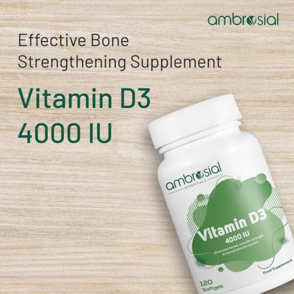 Version 1.0.0 Interior de frasco AMBROSIAL D3 4000 UI