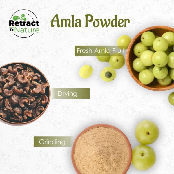 Diferentes usos del polvo de amla