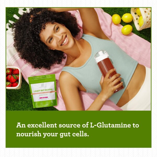 Amy Myers MD Leaky Gut Revive polvo con ingredientes naturales