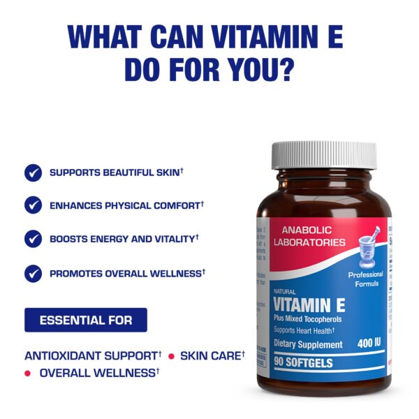 Instrucciones de uso de Vitamina E 400 UI