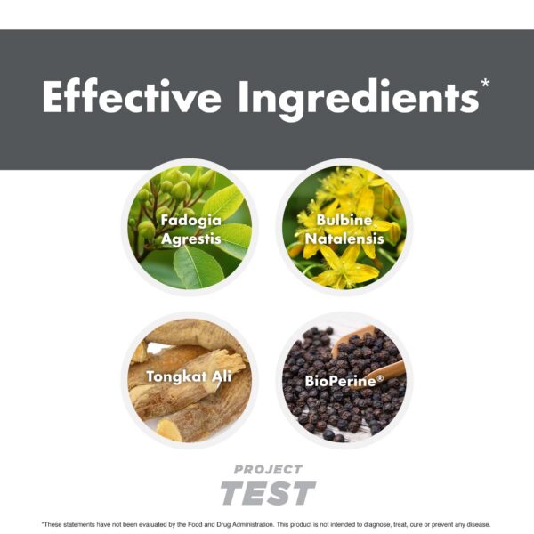 Frasco mostrado con cápsulas