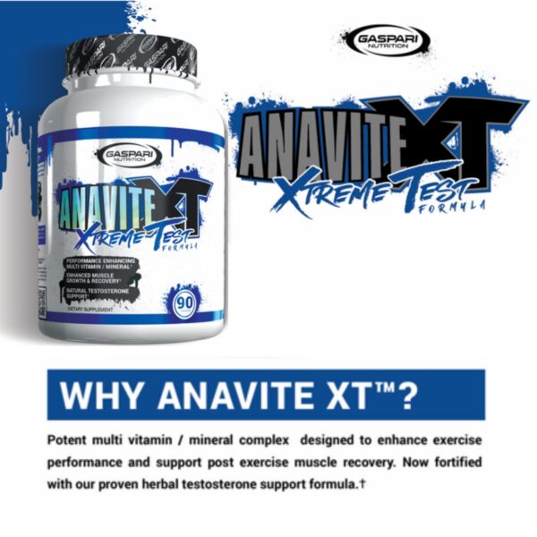 Anavite XT de Gaspari Nutrition en tableta