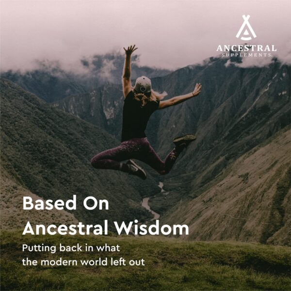 Version 1.0.0 Ancestral Supplements minerales y electrolitos cápsulas arriba