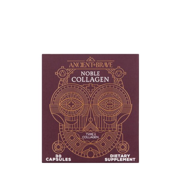 Cápsulas y pack de Noble Collagen en caja