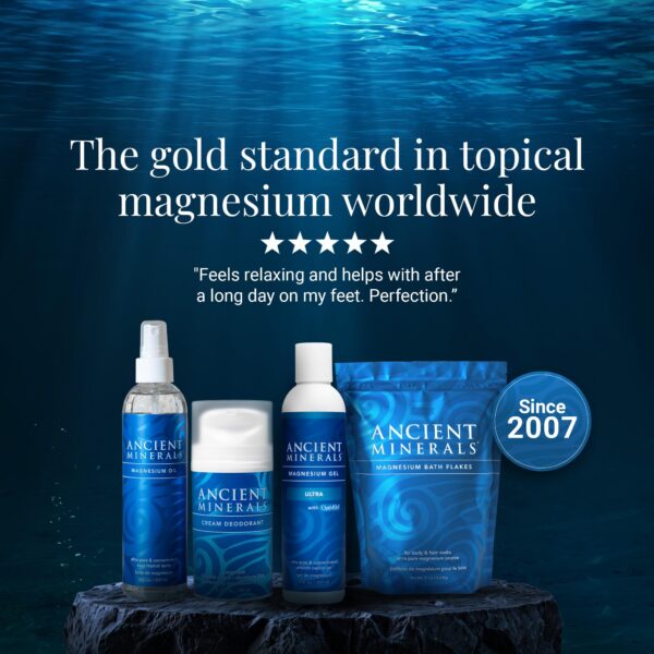 Botella de spray de magnesio Ancient Minerals