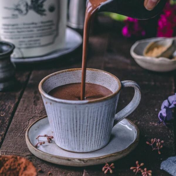 Version 1.0.0 Frasco con polvo y tapa