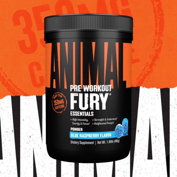 Porción para mezclar con agua de Animal Fury