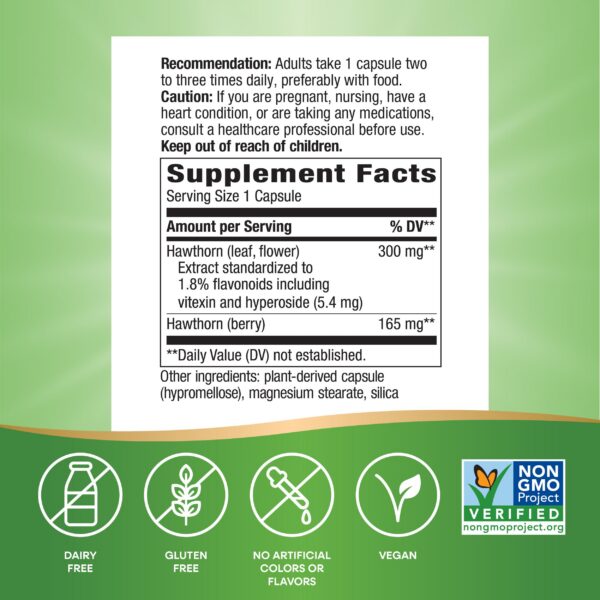 Apoyo corazón con espino blanco Nature's Way