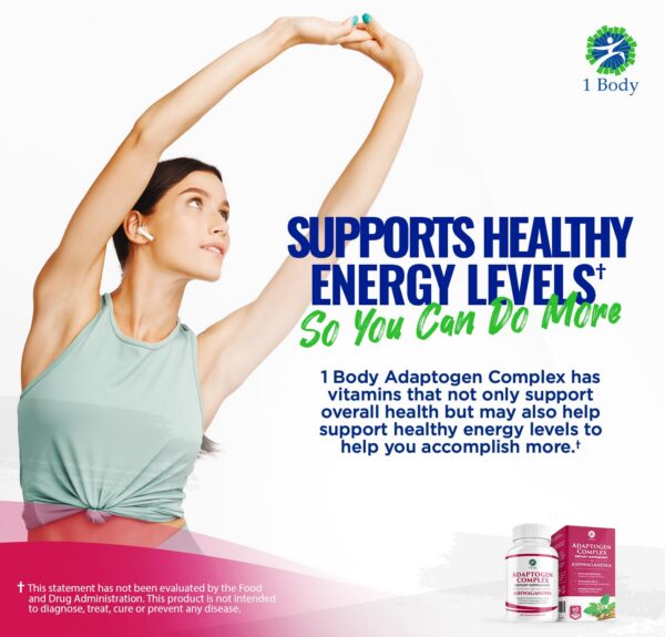 Apoyo de hierbas adaptogénicas para bienestar general diario