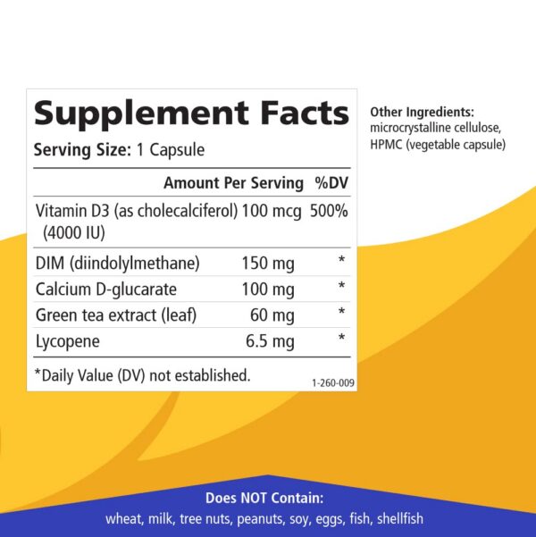 Cápsulas Breast D Pure Essence para equilibrio estrógeno