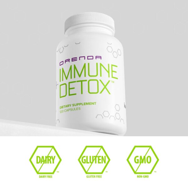 Apoyo inmunológico Orenda Immune + Detox suplementación diaria