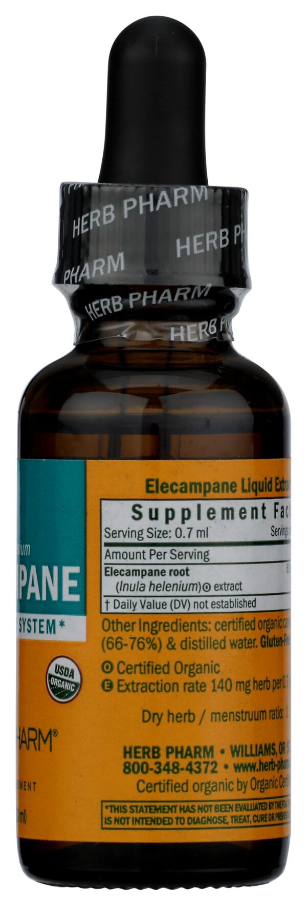 Apoyo rápido para sistema respiratorio con elecampane orgánico