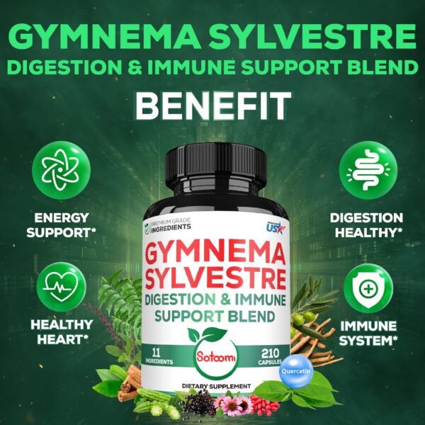 Apoyo sistema inmune y digestivo Gymnema Satoomi