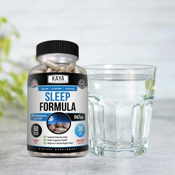 Apoyo al sueño natural con ashwagandha Kaya Naturals