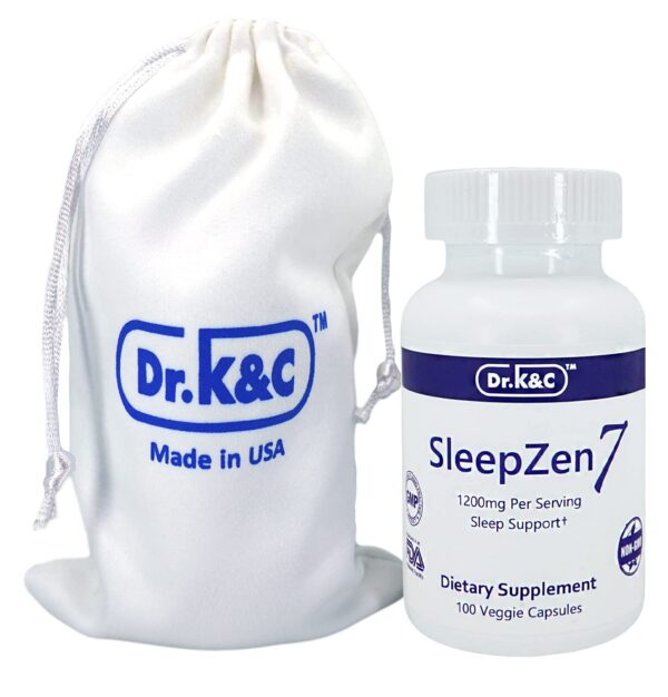 Apoyo sueño natural SleepZen7 Dr.K&C 1200 mg
