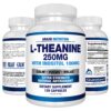 Suplemento Arazo Nutrition L-Teanina 250mg e Inositol en cápsulas