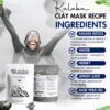 Arcilla natural Kalaba para desintoxicación y bienestar