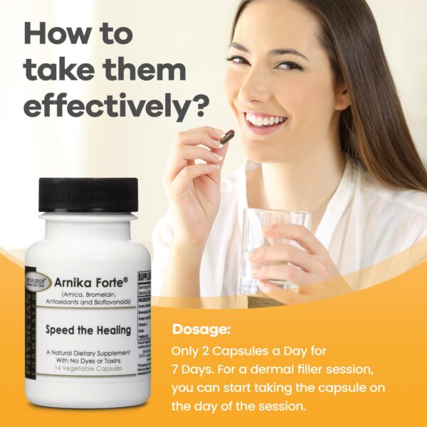 Cápsulas Arnika Forte en frasco