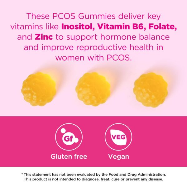 Version 1.0.0 Frasco de 60 gomitas Aromlife PCOS