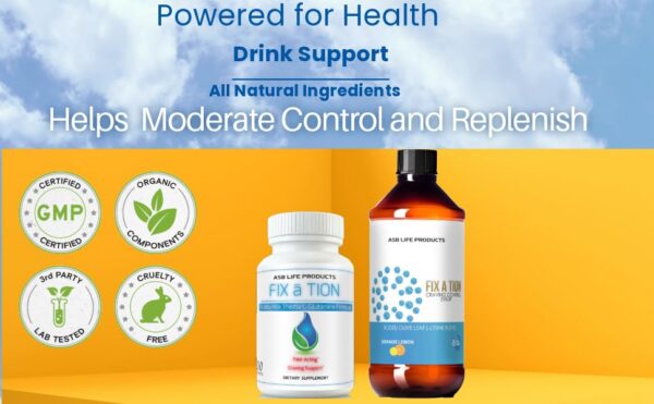 Version 1.0.0 ASB Life Suplemento Anti-Alcohol en envase original