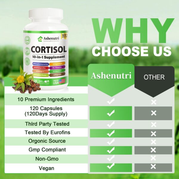 Empaque y botella de Ashenutri