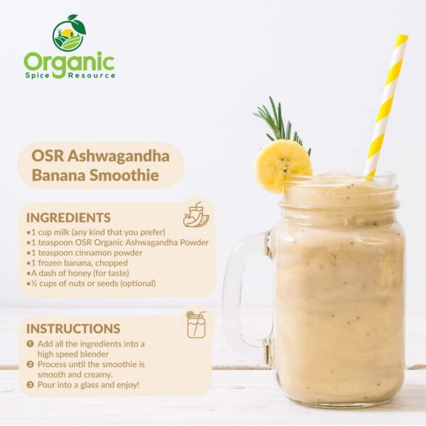 Ashwagandha raíz milenaria Ayurvédica polvo natural