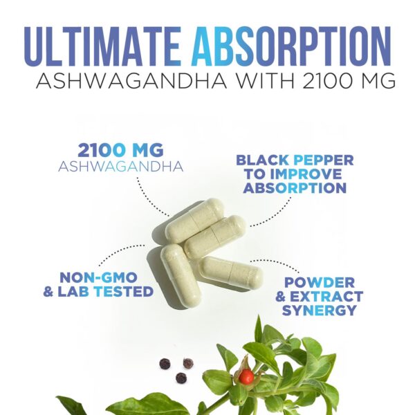 ashwagandha suplemento extra fuerte para bienestar natural